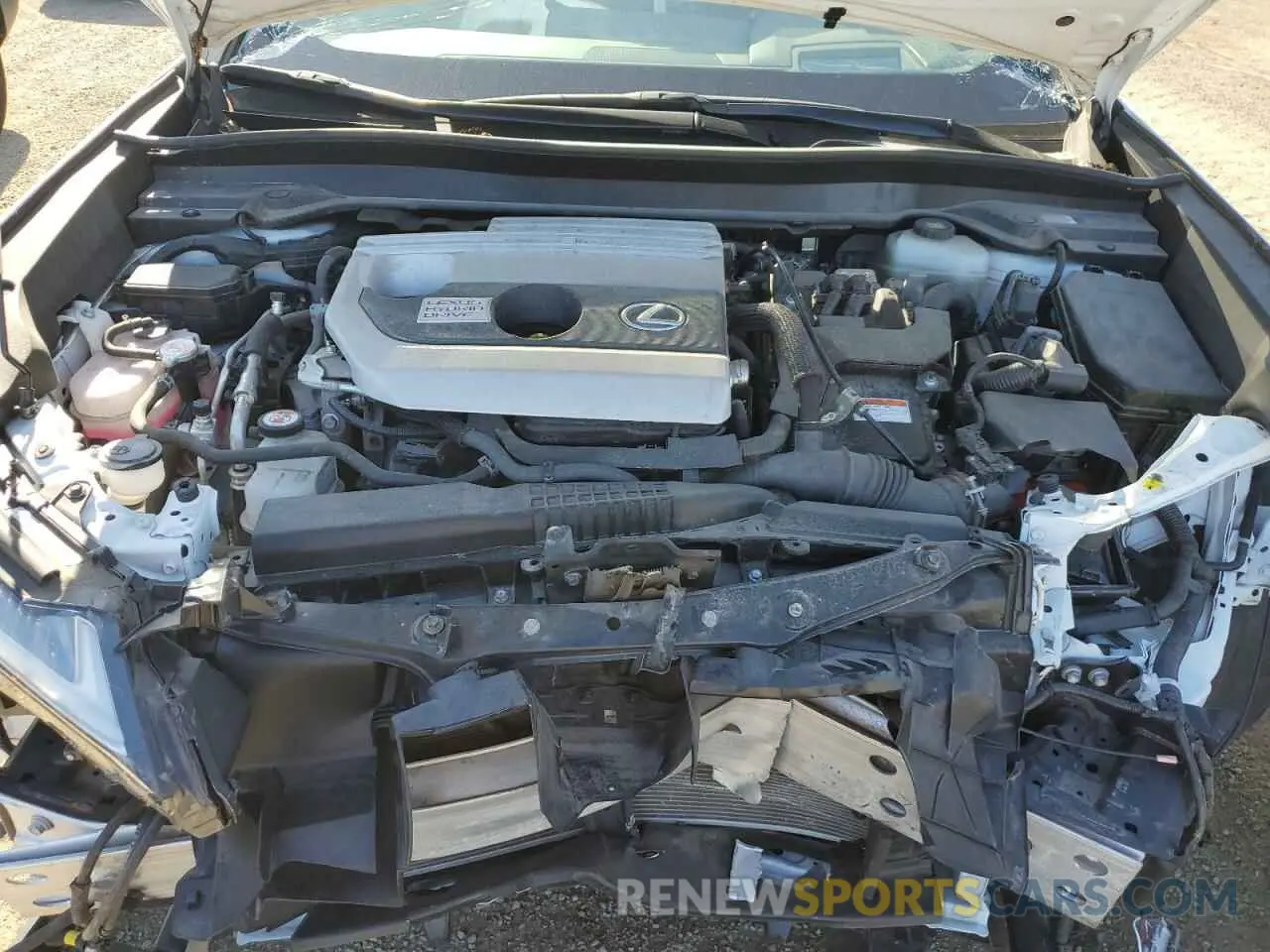 11 Photograph of a damaged car JTHR9JBH6L2027166 LEXUS UX 250H 2020