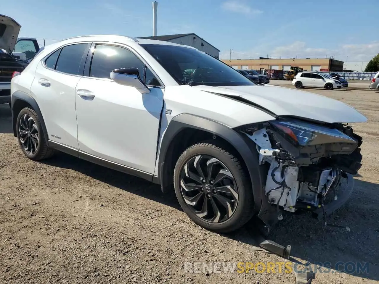 4 Photograph of a damaged car JTHR9JBH6L2027166 LEXUS UX 250H 2020