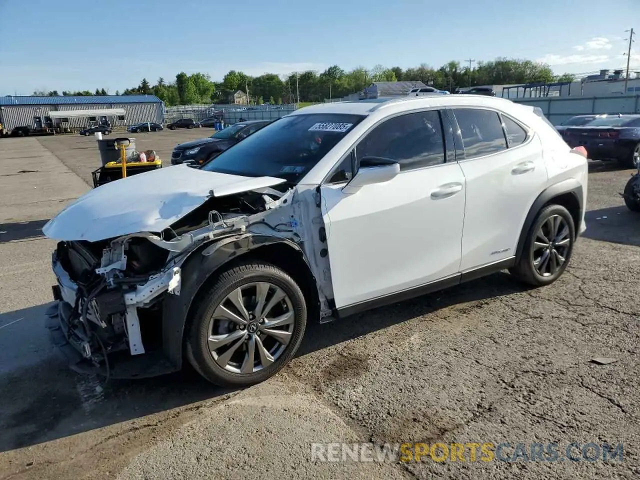 1 Photograph of a damaged car JTHR9JBH6L2036806 LEXUS UX 250H 2020