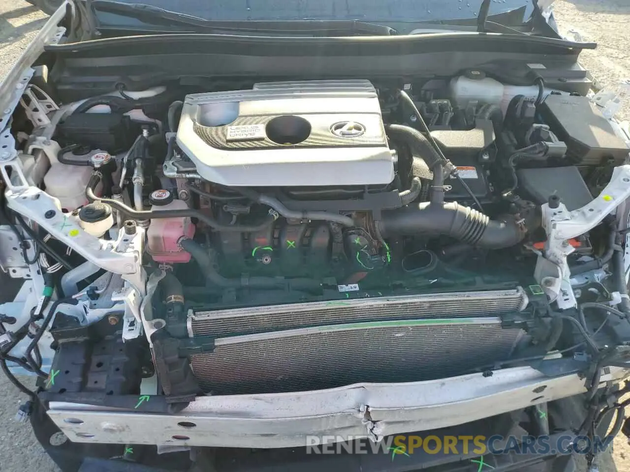11 Photograph of a damaged car JTHR9JBH6L2036806 LEXUS UX 250H 2020