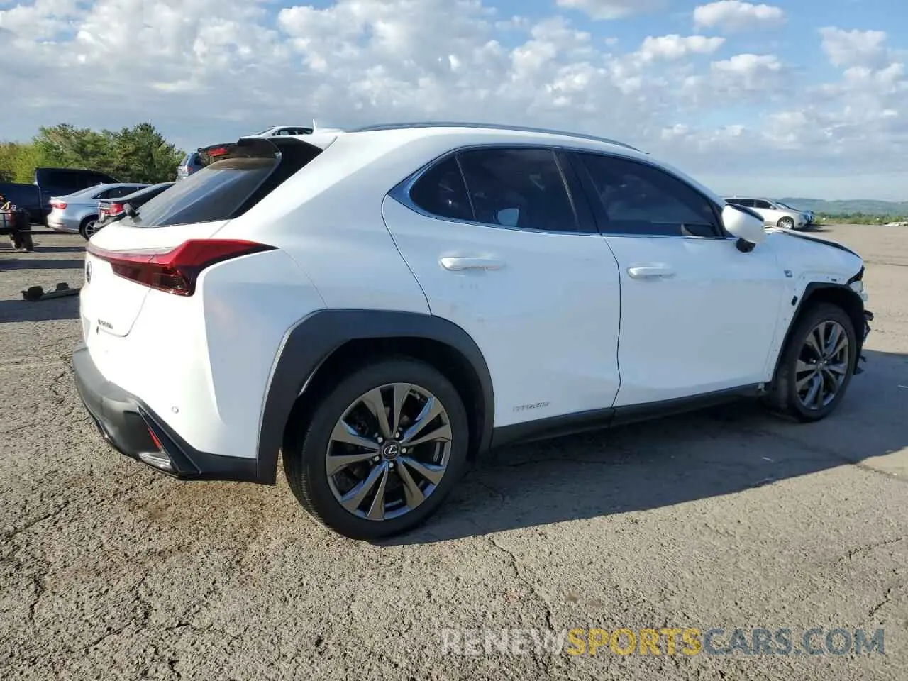 3 Photograph of a damaged car JTHR9JBH6L2036806 LEXUS UX 250H 2020