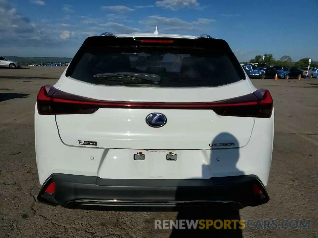 6 Photograph of a damaged car JTHR9JBH6L2036806 LEXUS UX 250H 2020