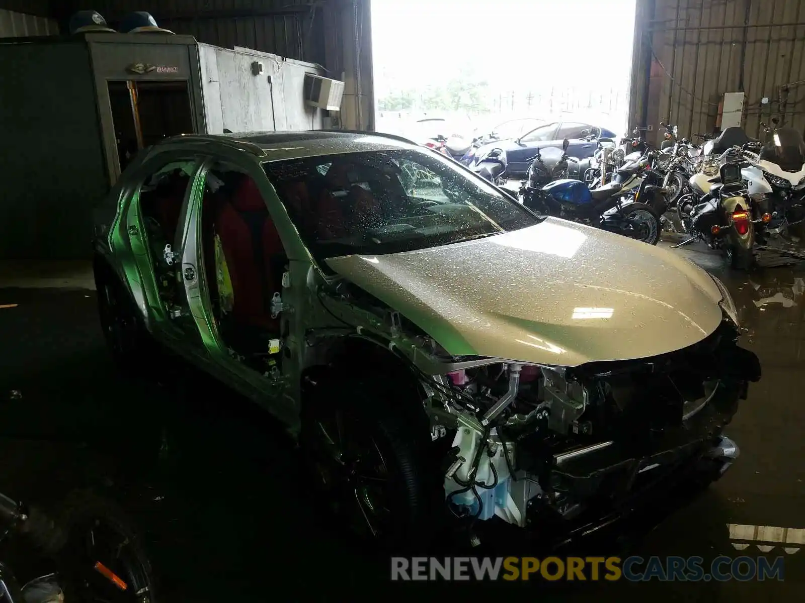 1 Photograph of a damaged car JTHR9JBH9L2026108 LEXUS UX 250H 2020