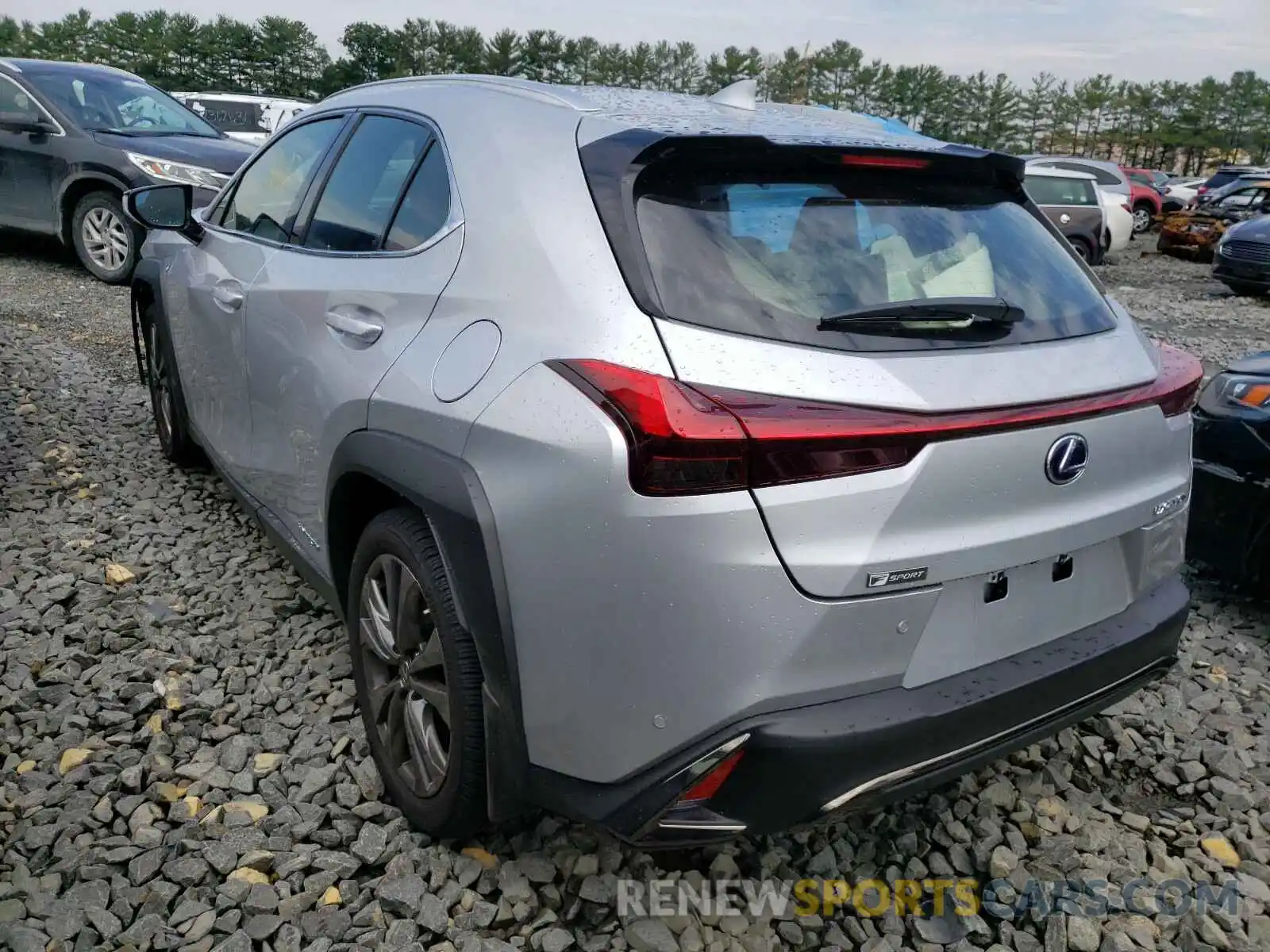 3 Photograph of a damaged car JTHR9JBH9L2026108 LEXUS UX 250H 2020