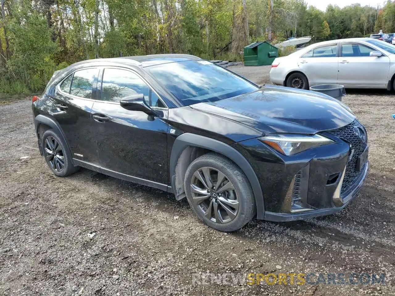 4 Photograph of a damaged car JTHR9JBHXL2030961 LEXUS UX 250H 2020