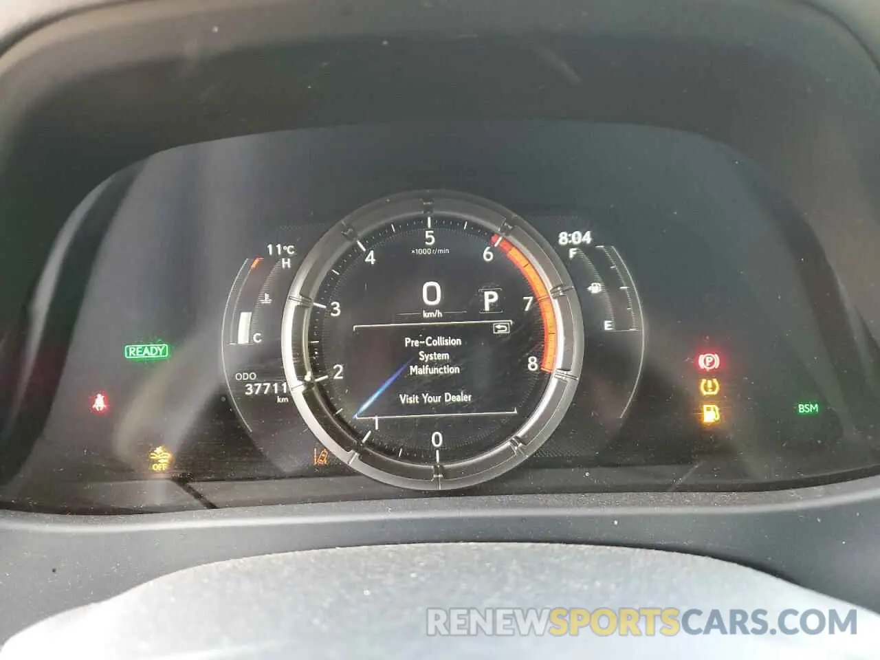 9 Photograph of a damaged car JTHR9JBHXL2030961 LEXUS UX 250H 2020