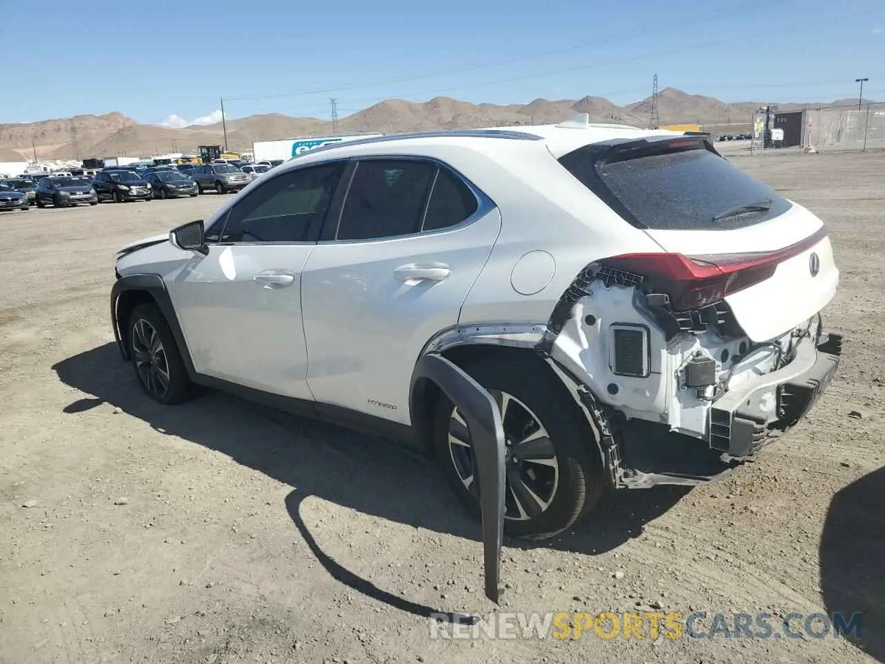 2 Photograph of a damaged car JTHX9JBH1L2032363 LEXUS UX 250H 2020