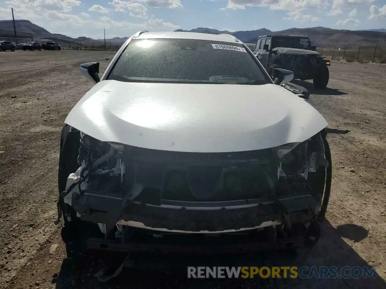 5 Photograph of a damaged car JTHX9JBH1L2032363 LEXUS UX 250H 2020