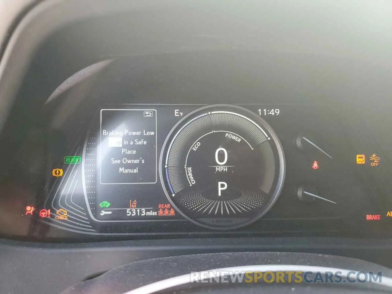 9 Photograph of a damaged car JTHX9JBH1L2032363 LEXUS UX 250H 2020