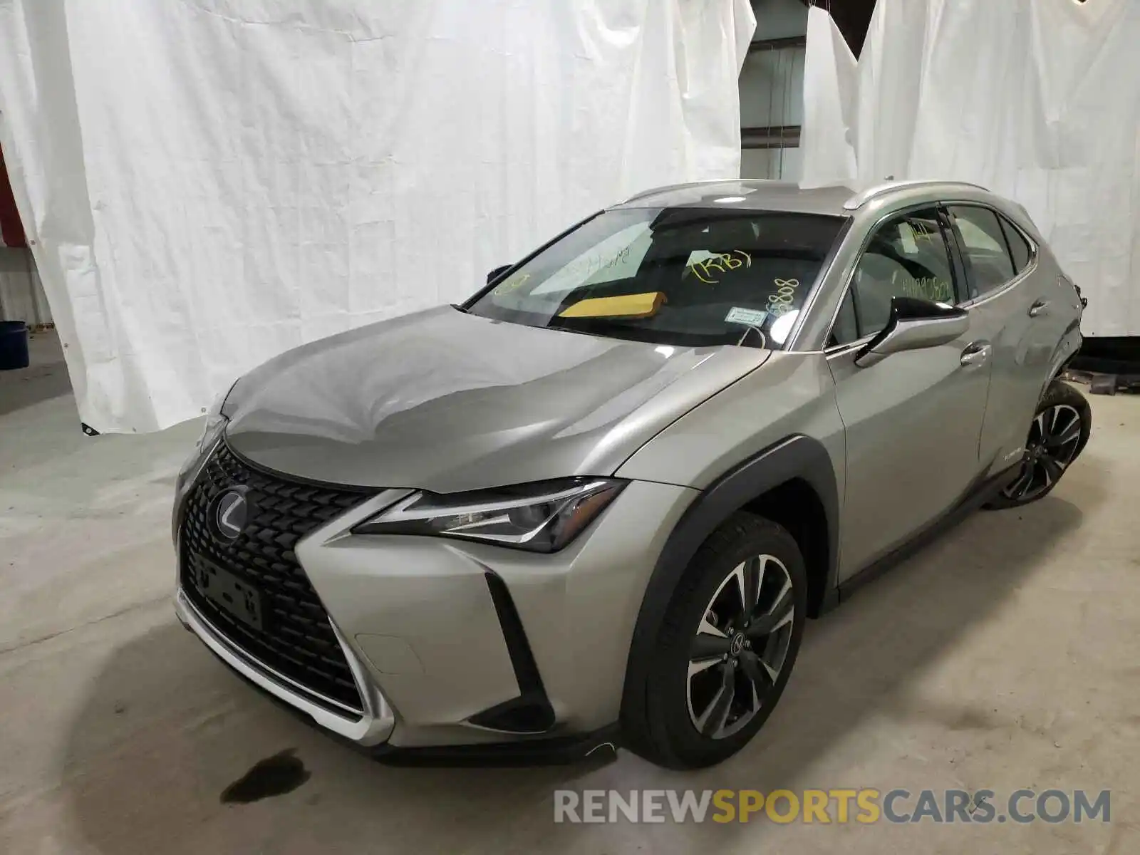 2 Photograph of a damaged car JTHX9JBH4L2021700 LEXUS UX 250H 2020