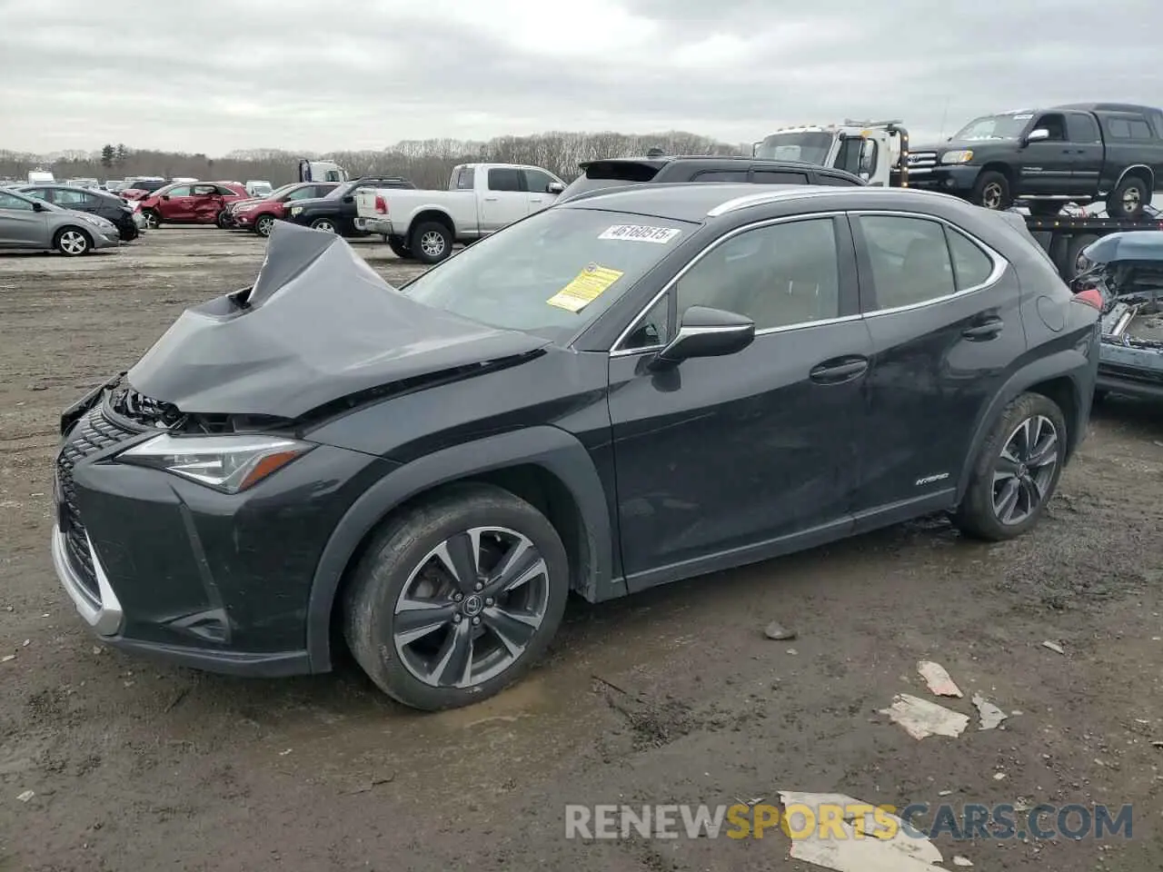 1 Photograph of a damaged car JTHX9JBH8L2034207 LEXUS UX 250H 2020