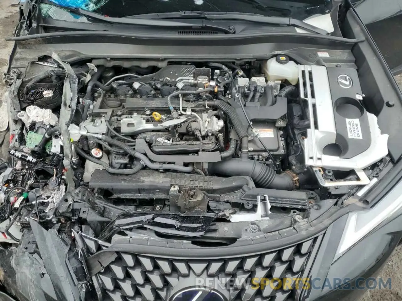 11 Photograph of a damaged car JTHX9JBH8L2034207 LEXUS UX 250H 2020