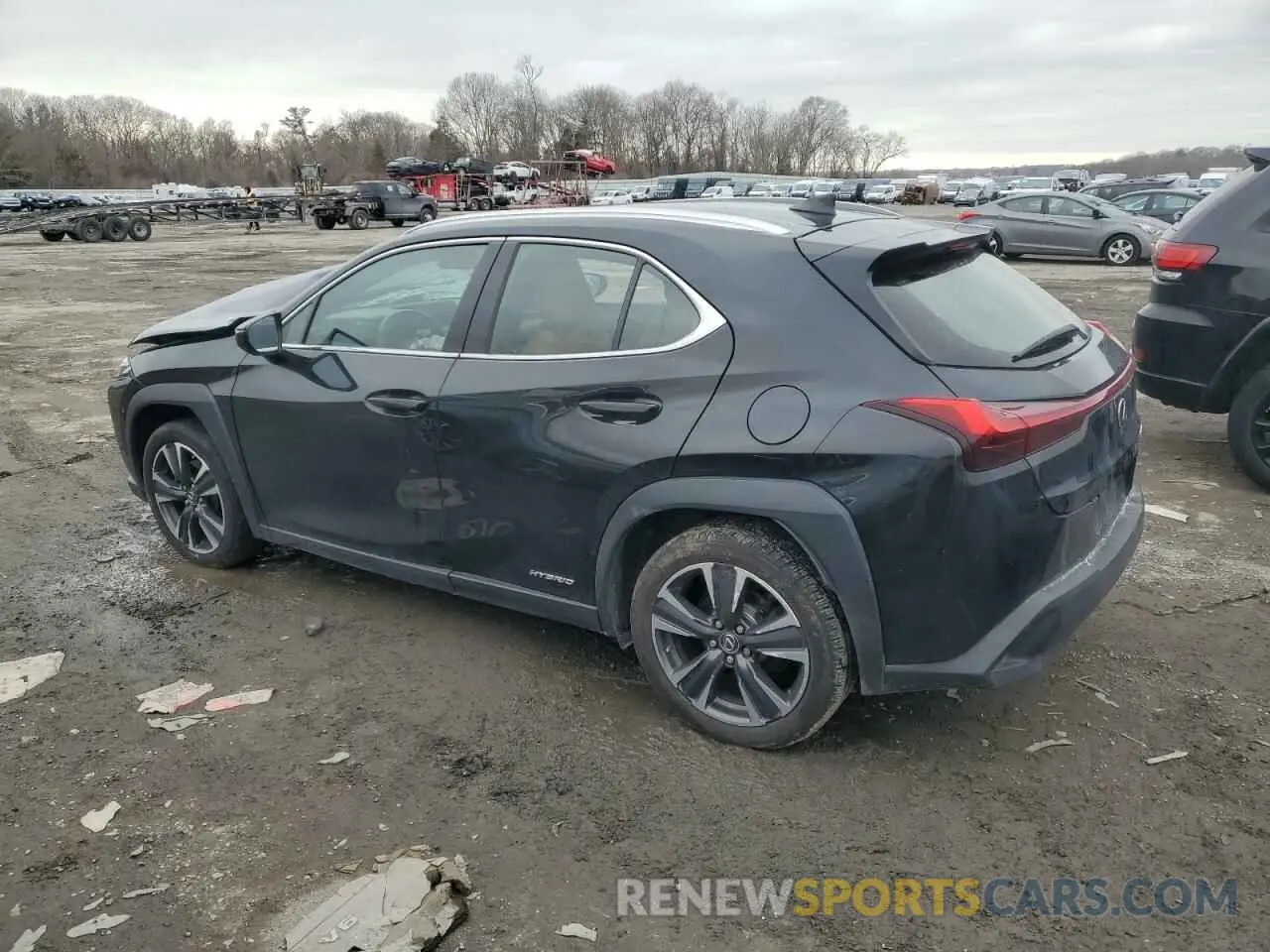 2 Photograph of a damaged car JTHX9JBH8L2034207 LEXUS UX 250H 2020