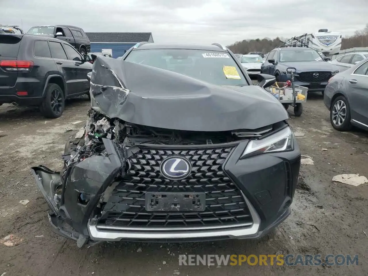 5 Photograph of a damaged car JTHX9JBH8L2034207 LEXUS UX 250H 2020