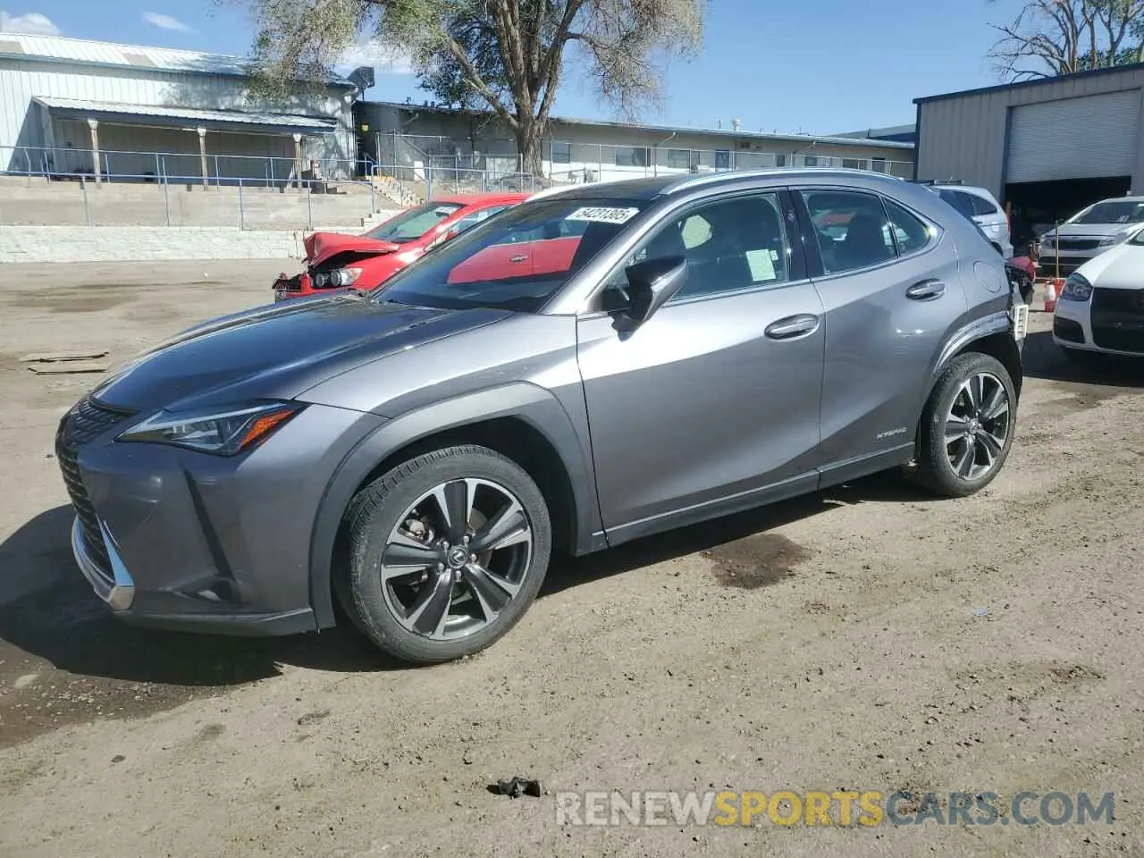 1 Photograph of a damaged car JTHX9JBH9L2029193 LEXUS UX 250H 2020