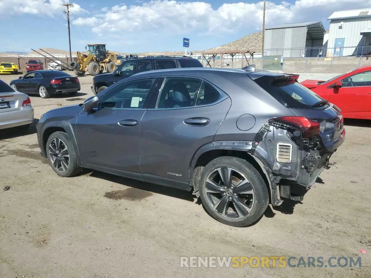 2 Photograph of a damaged car JTHX9JBH9L2029193 LEXUS UX 250H 2020