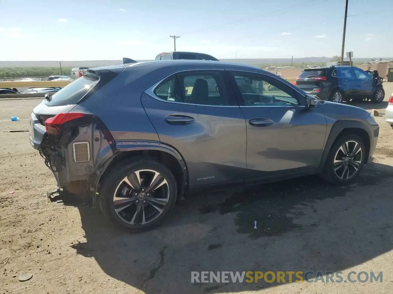 3 Photograph of a damaged car JTHX9JBH9L2029193 LEXUS UX 250H 2020