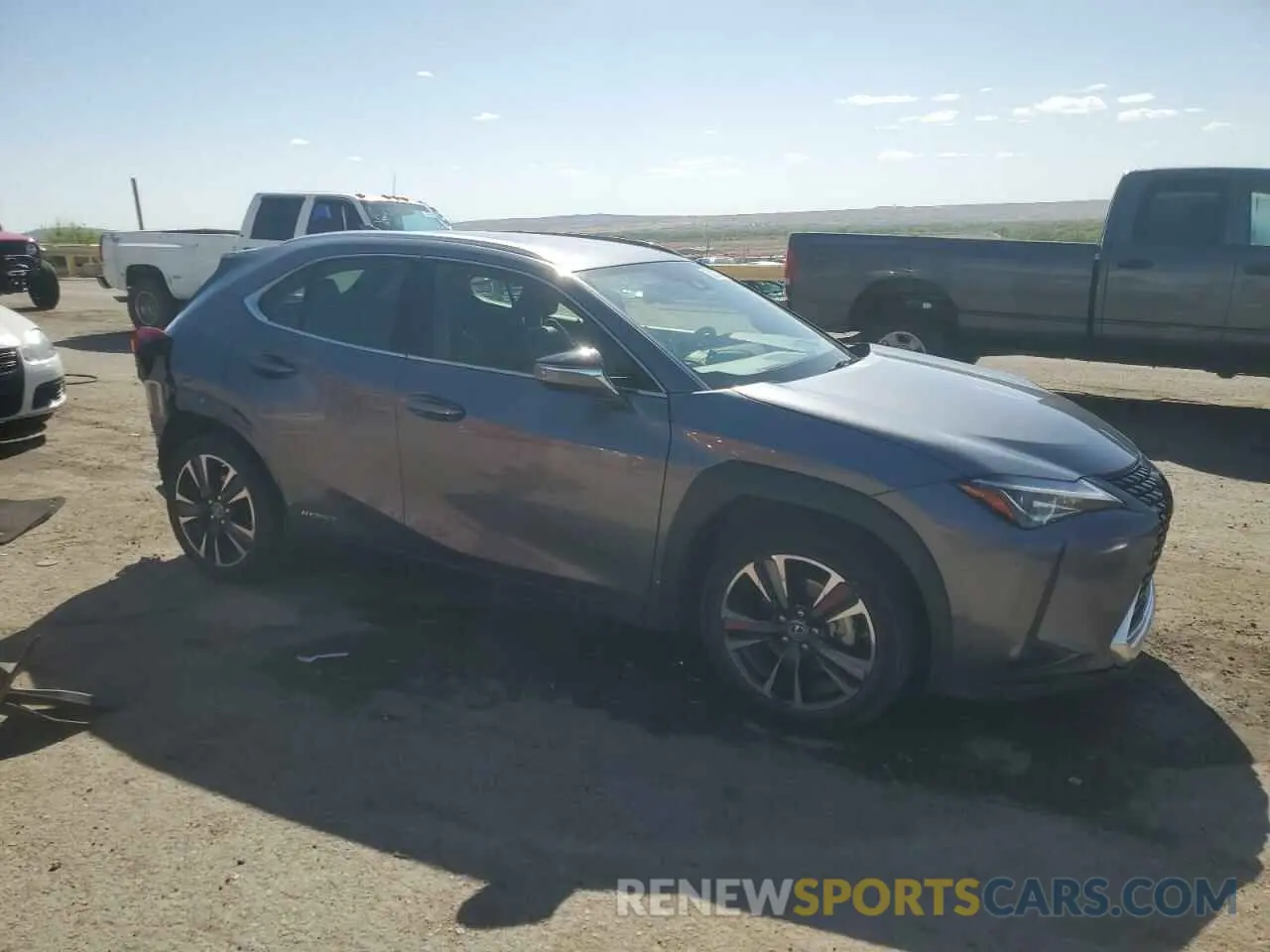 4 Photograph of a damaged car JTHX9JBH9L2029193 LEXUS UX 250H 2020