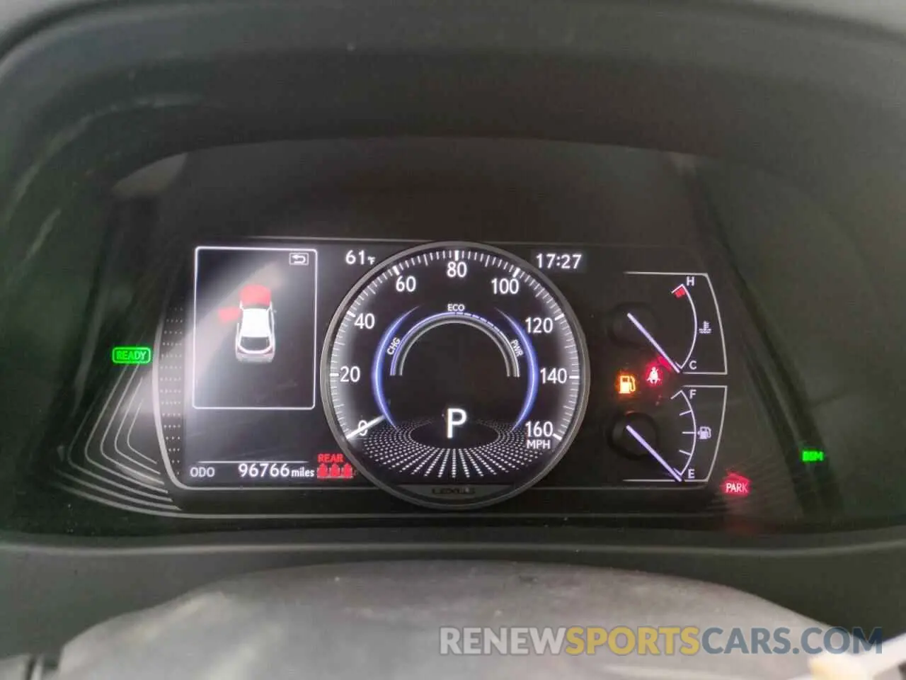 9 Photograph of a damaged car JTHX9JBH9L2029193 LEXUS UX 250H 2020