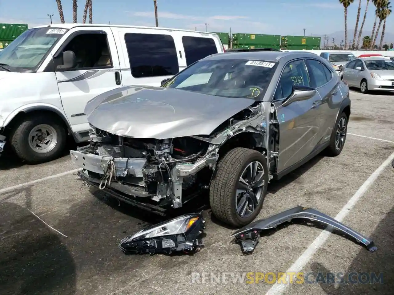 2 Photograph of a damaged car JTHX9JBHXL2032555 LEXUS UX 250H 2020