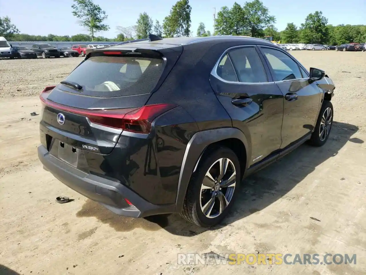 4 Photograph of a damaged car JTHX9JBHXL2032720 LEXUS UX 250H 2020