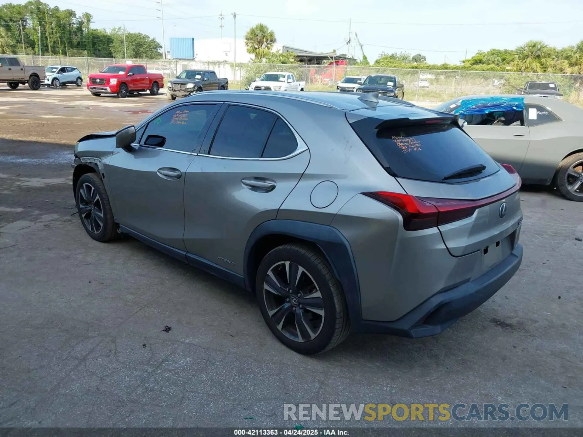 3 Photograph of a damaged car JTHX9JBHXL2033589 LEXUS UX 250H 2020