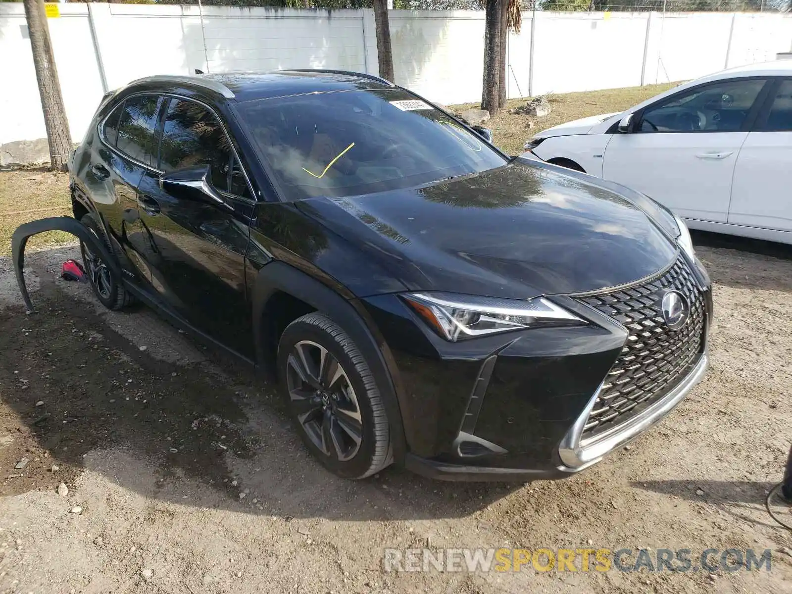 1 Photograph of a damaged car JTHX9JBHXL2034726 LEXUS UX 250H 2020