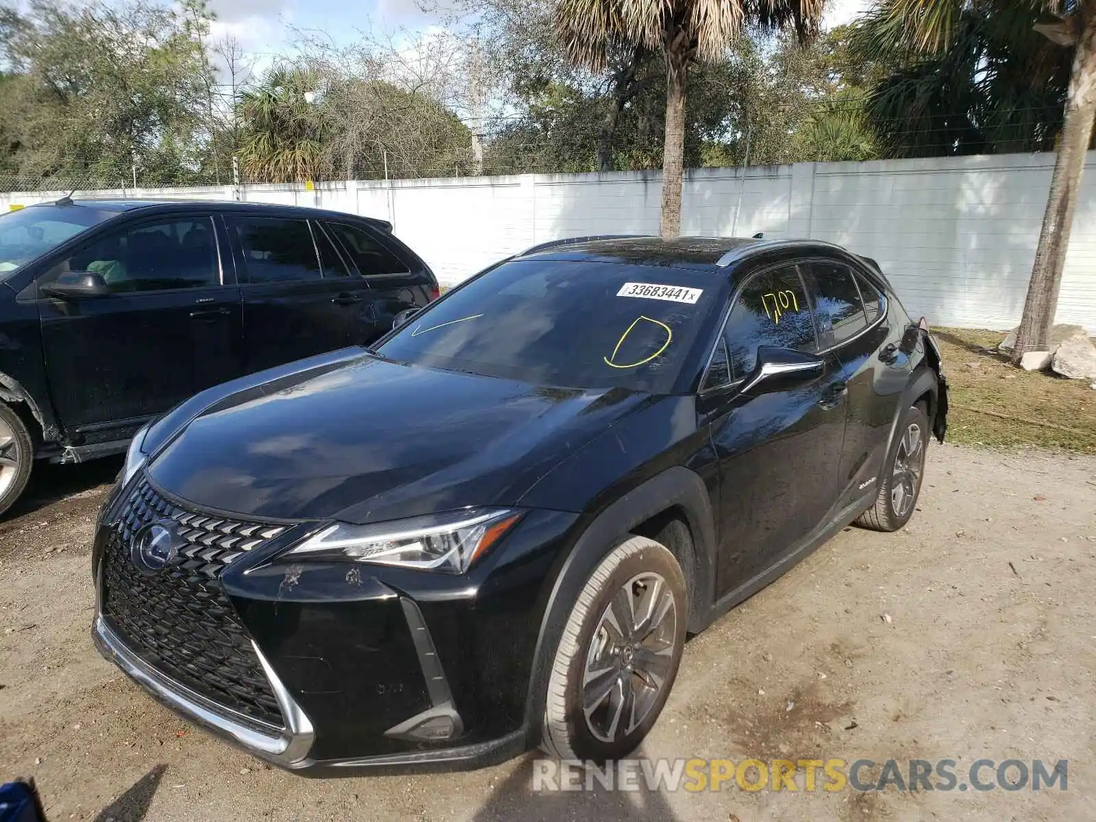 2 Photograph of a damaged car JTHX9JBHXL2034726 LEXUS UX 250H 2020