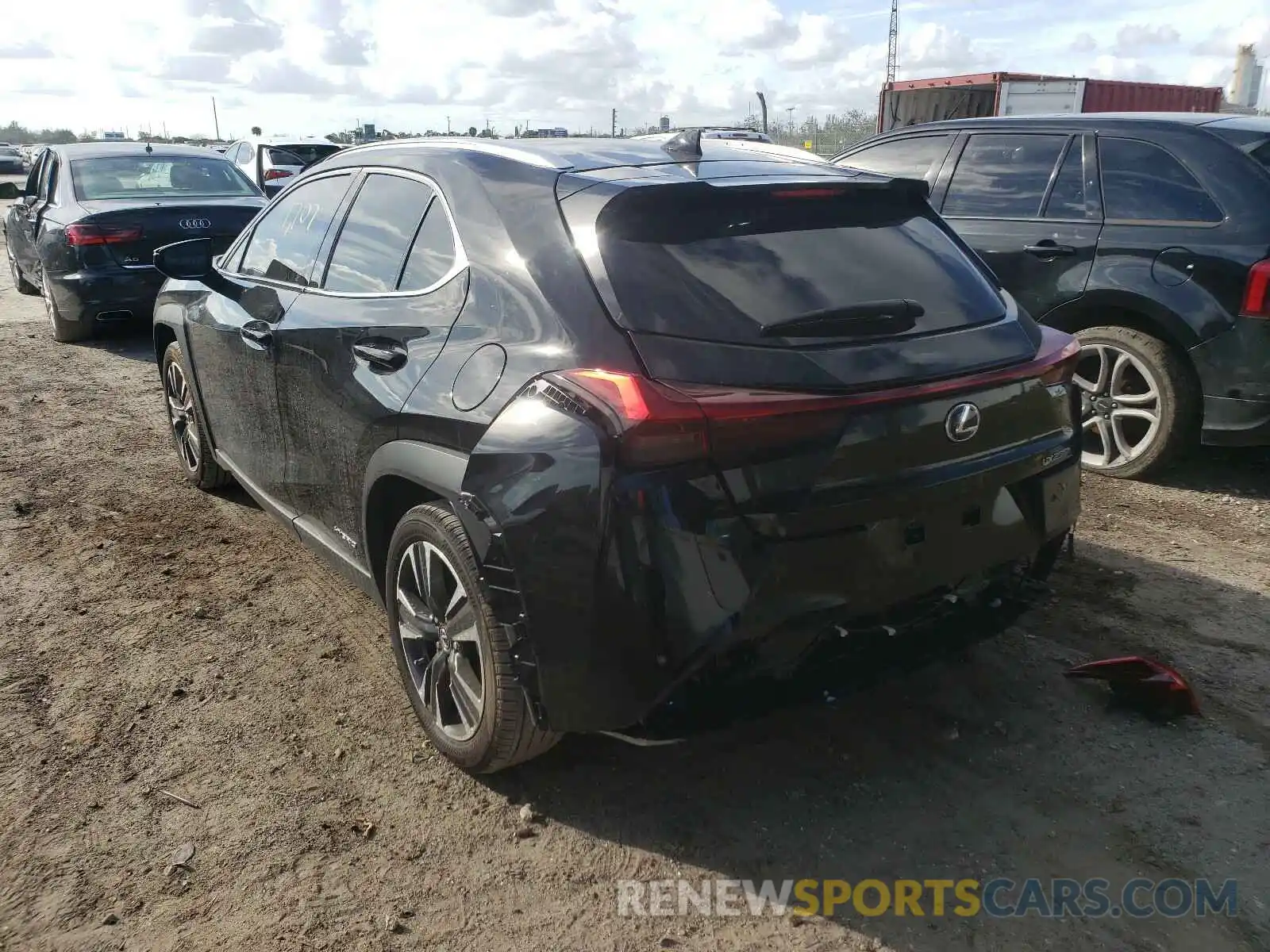 3 Photograph of a damaged car JTHX9JBHXL2034726 LEXUS UX 250H 2020