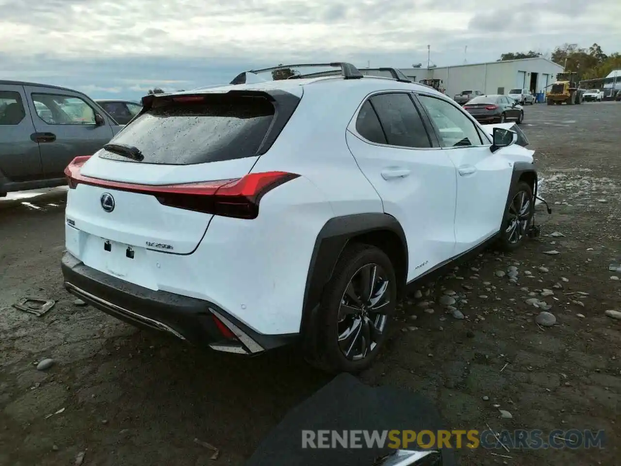 4 Photograph of a damaged car JTHE9JBH3M2037248 LEXUS UX 250H 2021