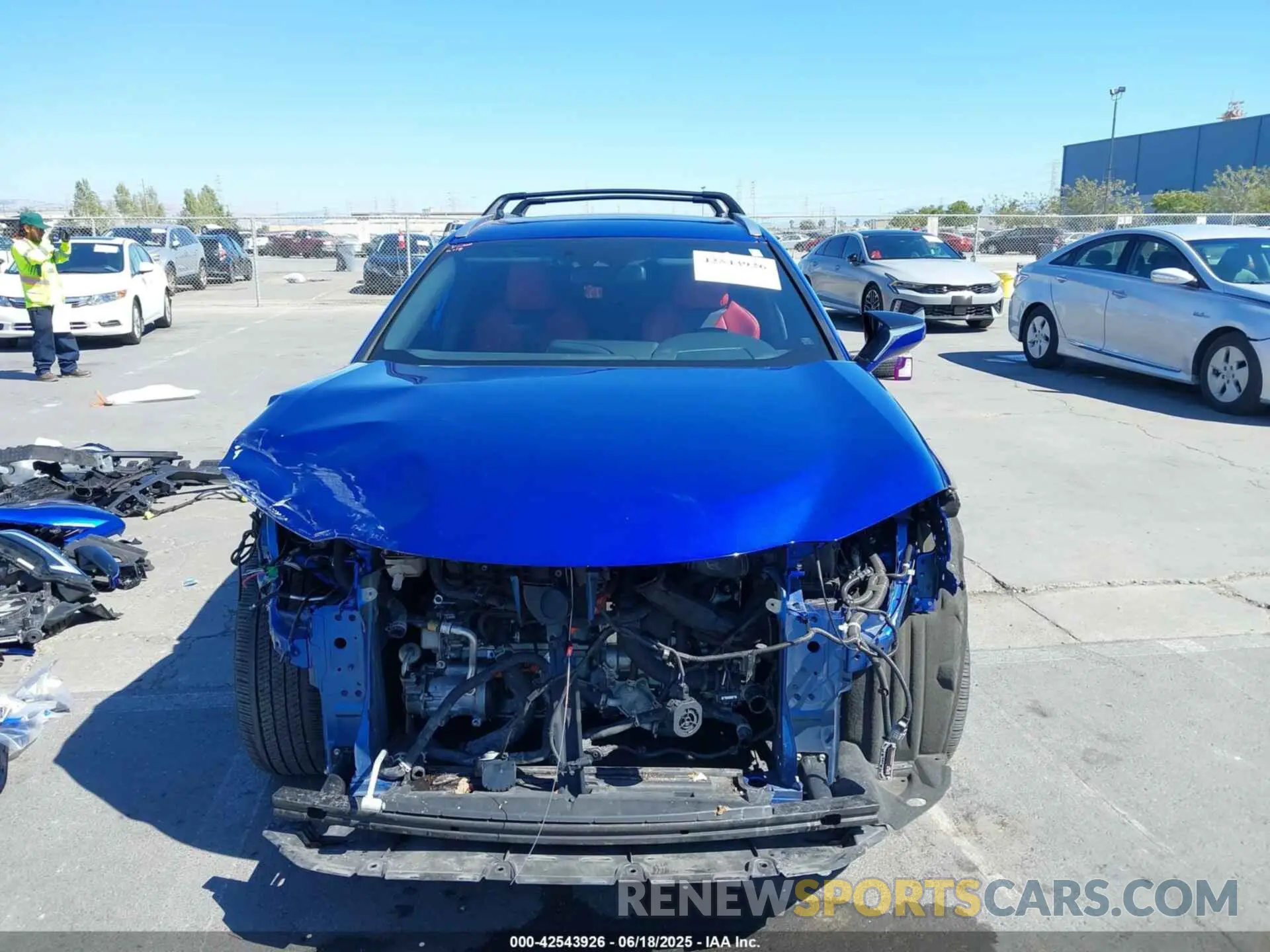 12 Photograph of a damaged car JTHE9JBH3M2045222 LEXUS UX 250H 2021