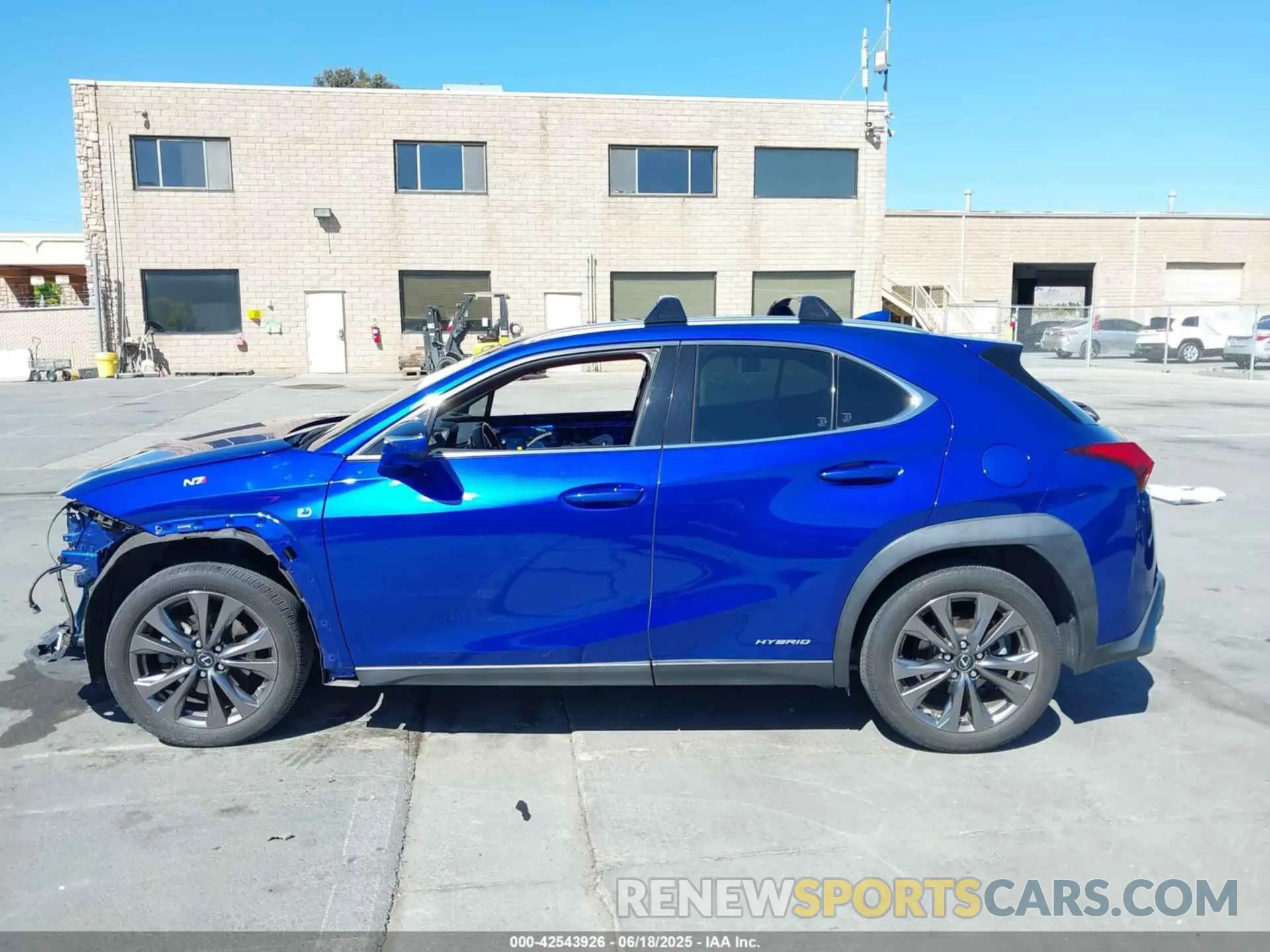 14 Photograph of a damaged car JTHE9JBH3M2045222 LEXUS UX 250H 2021