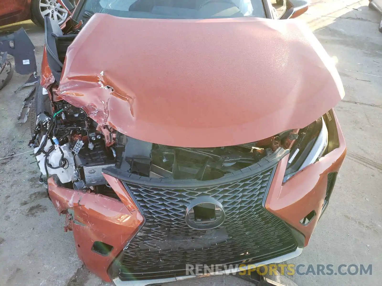 7 Photograph of a damaged car JTHE9JBH4M2037887 LEXUS UX 250H 2021