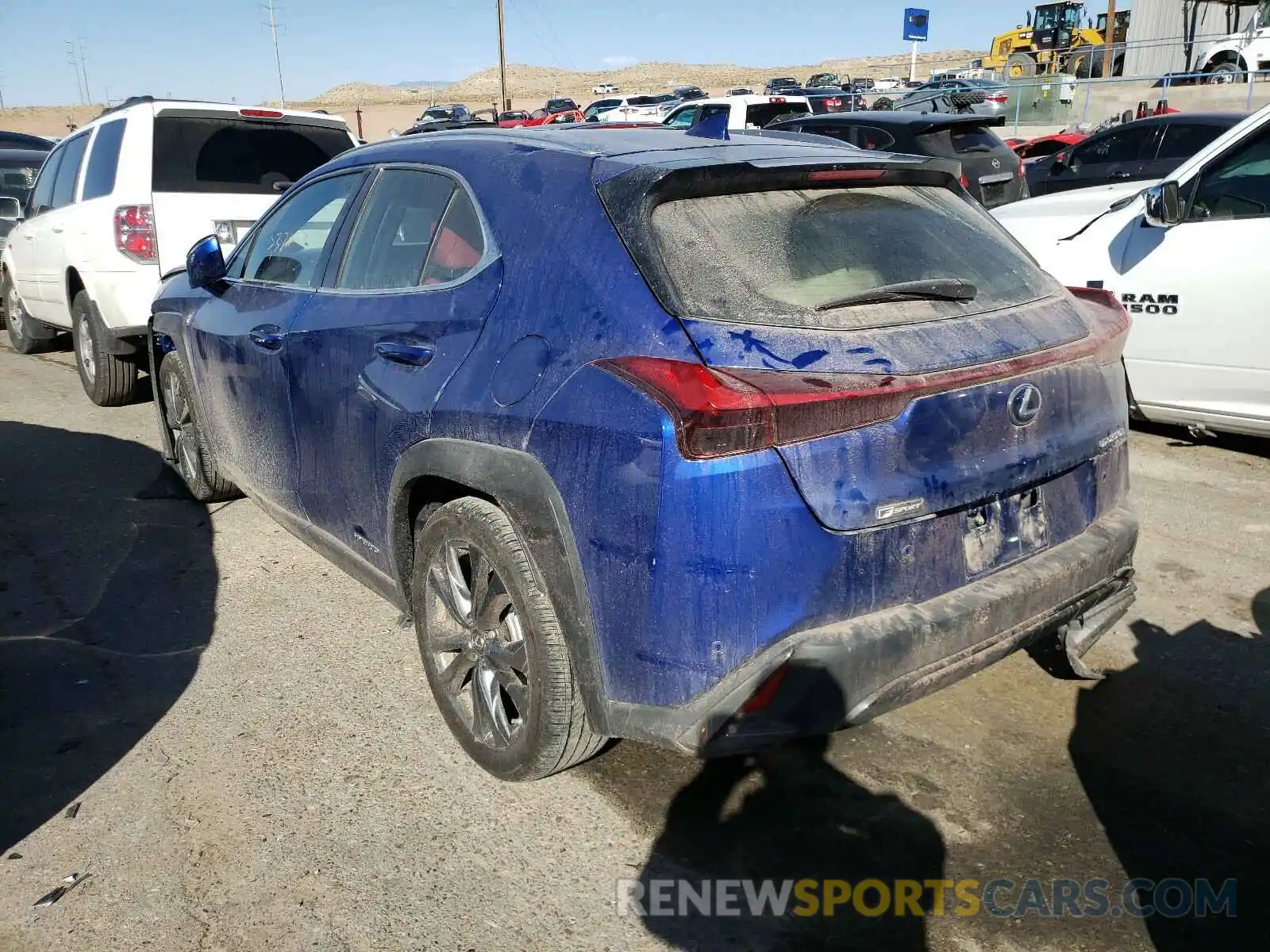 3 Photograph of a damaged car JTHE9JBH6M2039155 LEXUS UX 250H 2021