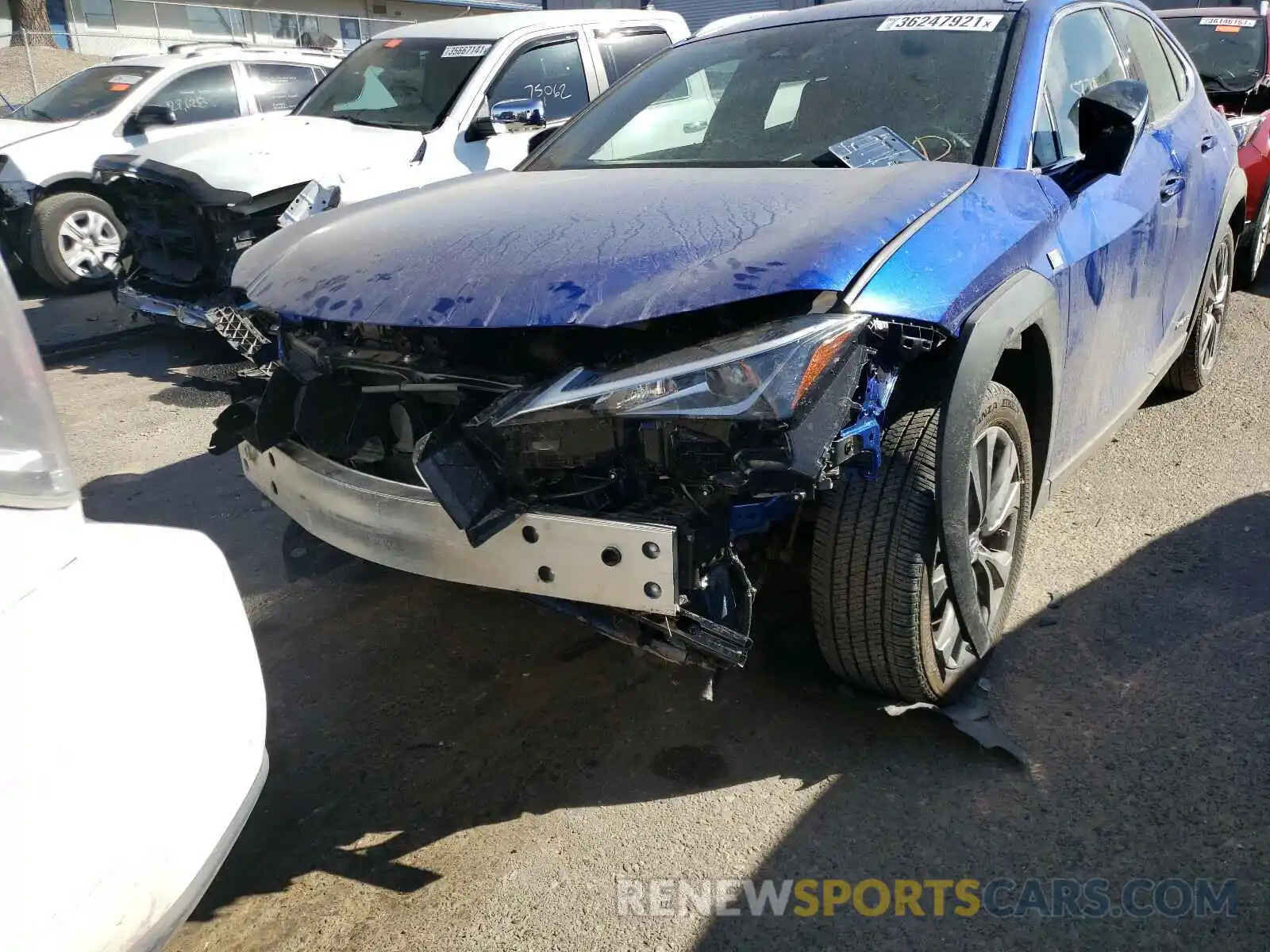 9 Photograph of a damaged car JTHE9JBH6M2039155 LEXUS UX 250H 2021