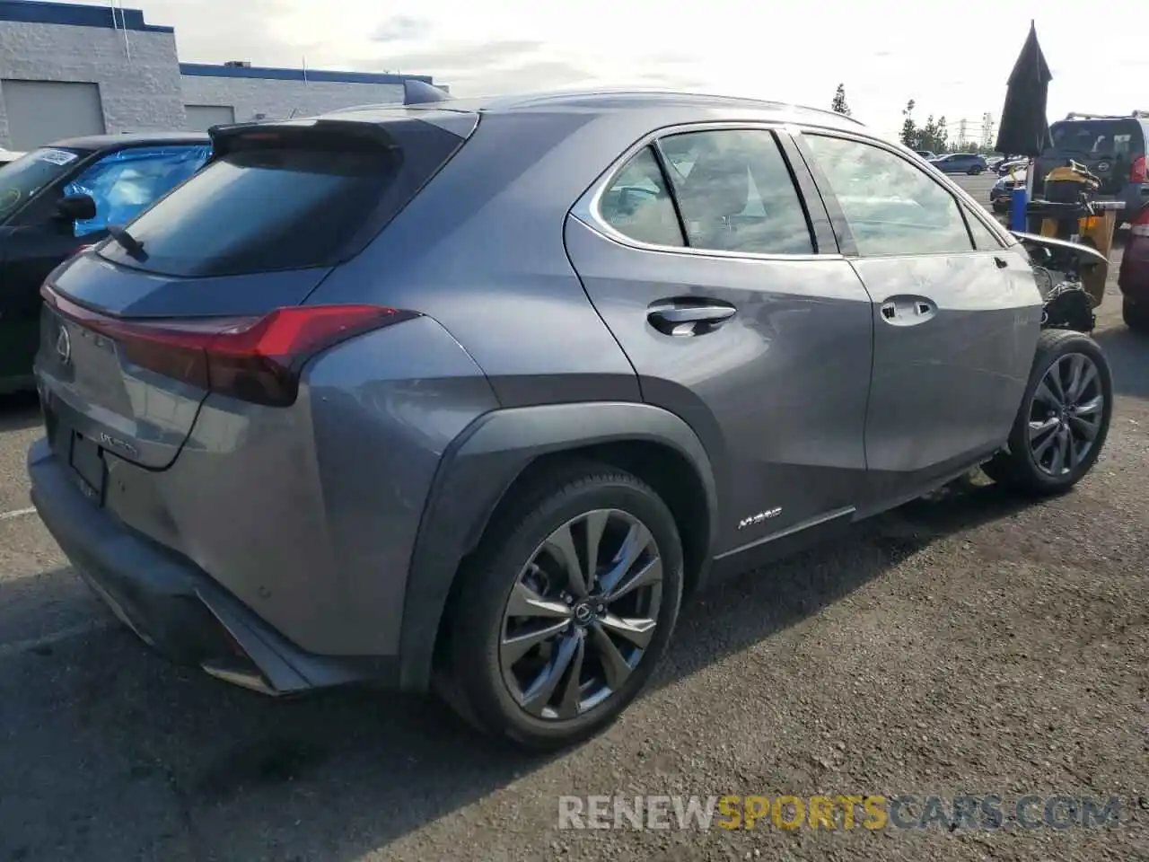 3 Photograph of a damaged car JTHE9JBH6M2050155 LEXUS UX 250H 2021