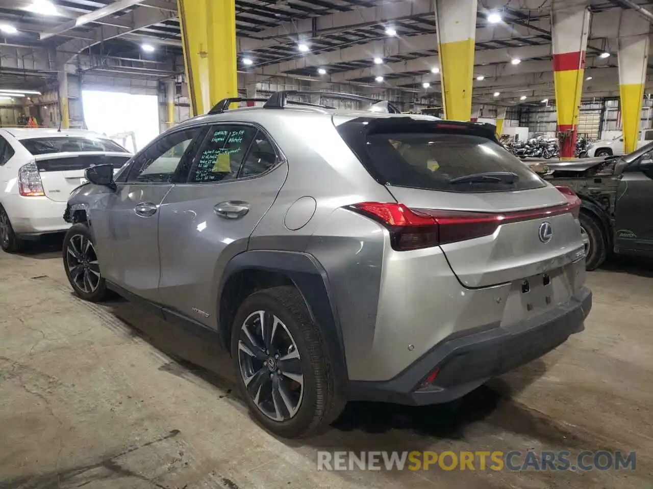 3 Photograph of a damaged car JTHL9JBH1M2051785 LEXUS UX 250H 2021