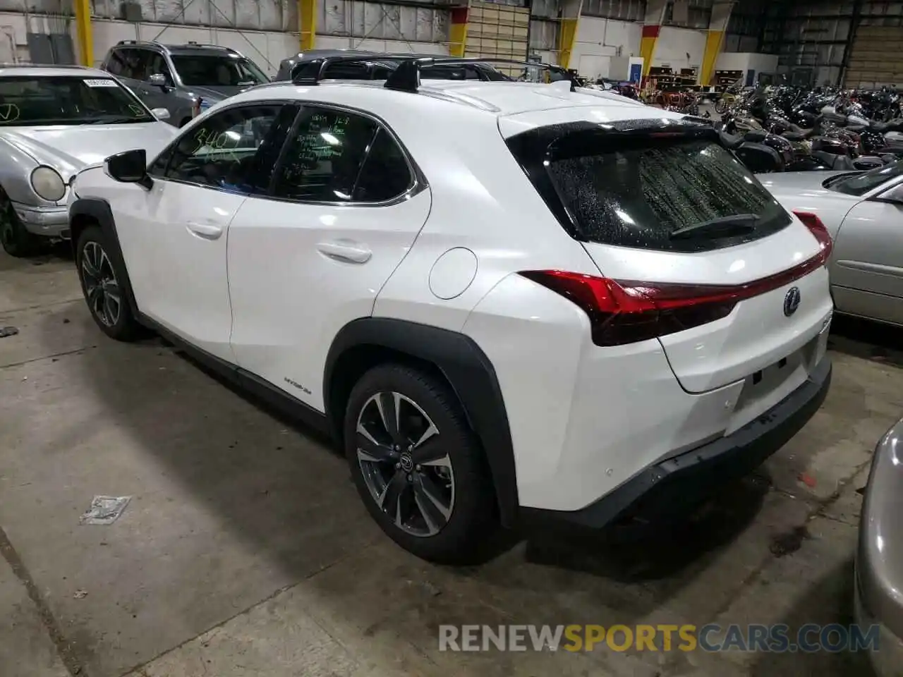 3 Photograph of a damaged car JTHL9JBH7M2048602 LEXUS UX 250H 2021