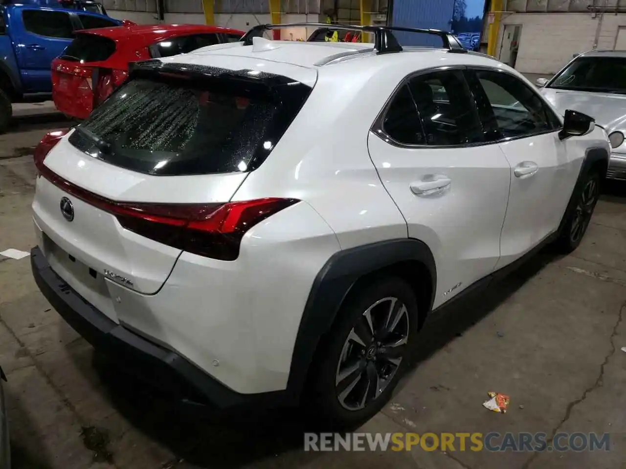 4 Photograph of a damaged car JTHL9JBH7M2048602 LEXUS UX 250H 2021