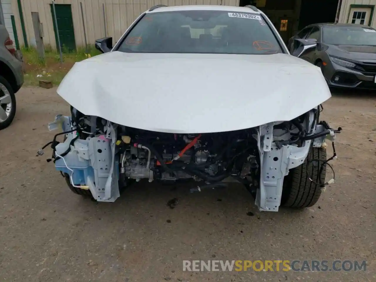 9 Photograph of a damaged car JTHP9JBH0M2048913 LEXUS UX 250H 2021