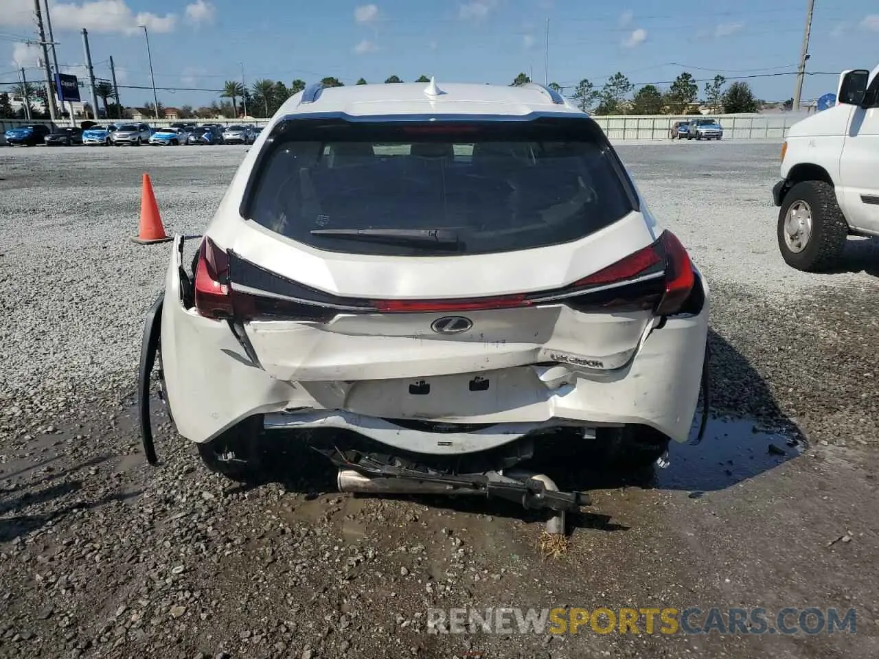 6 Photograph of a damaged car JTHP9JBH0M2049768 LEXUS UX 250H 2021