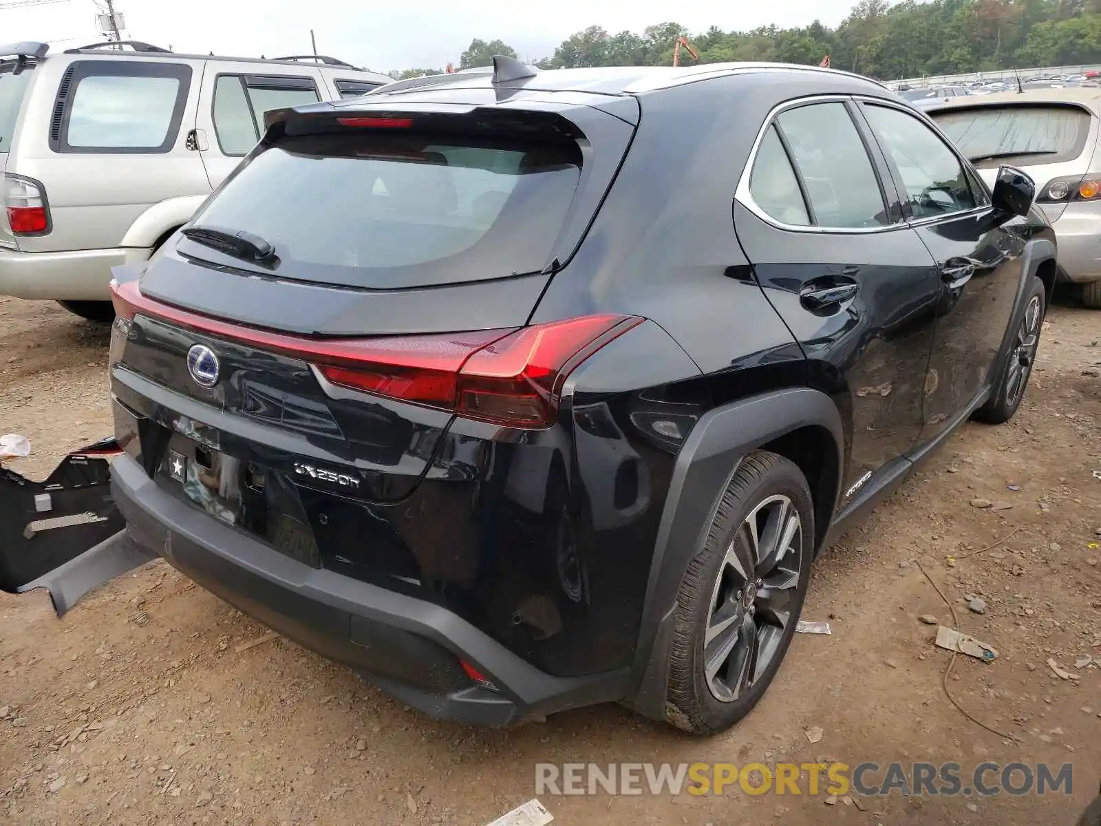 4 Photograph of a damaged car JTHP9JBH0M2050080 LEXUS UX 250H 2021