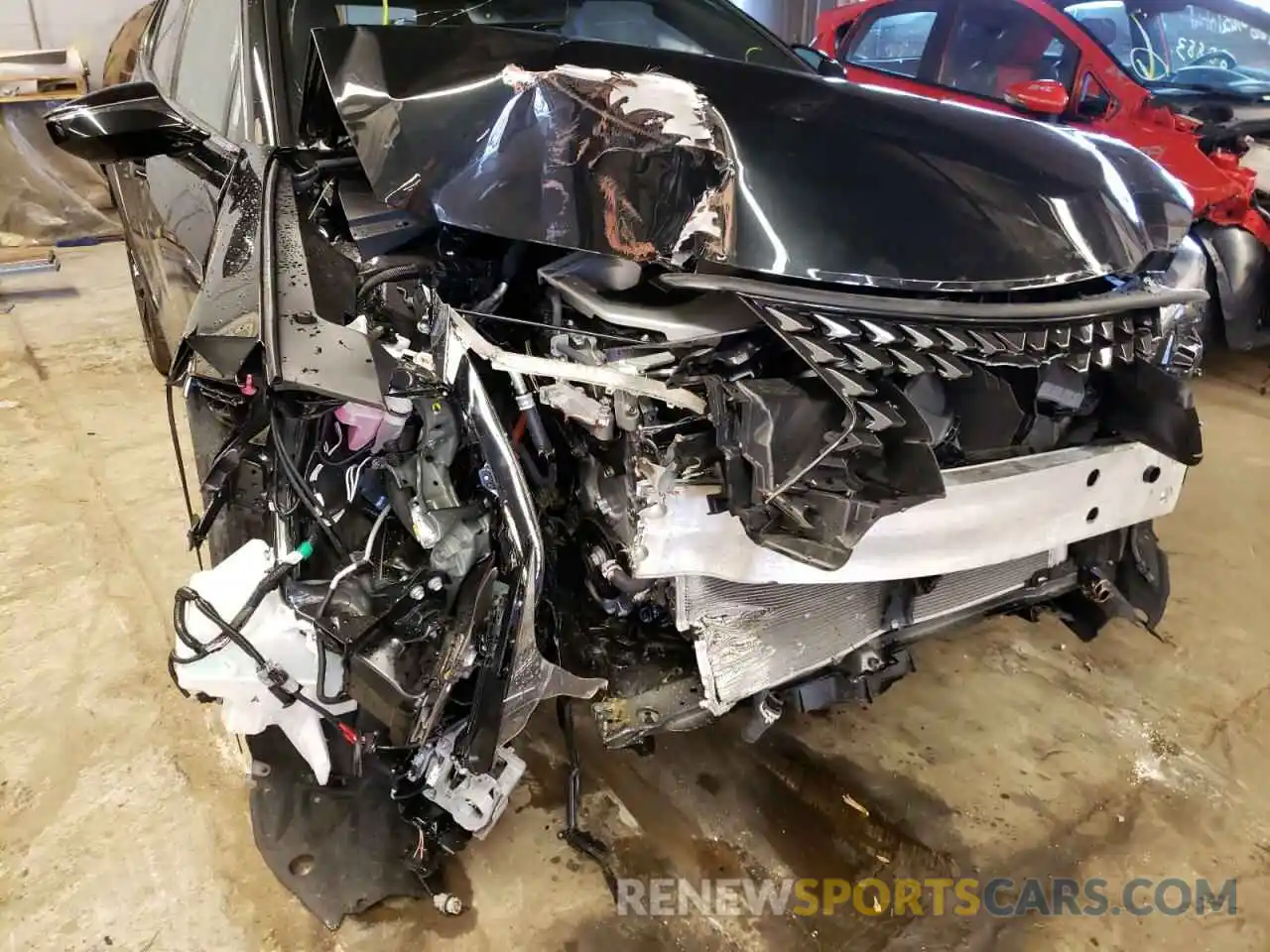 9 Photograph of a damaged car JTHP9JBH0M2051357 LEXUS UX 250H 2021