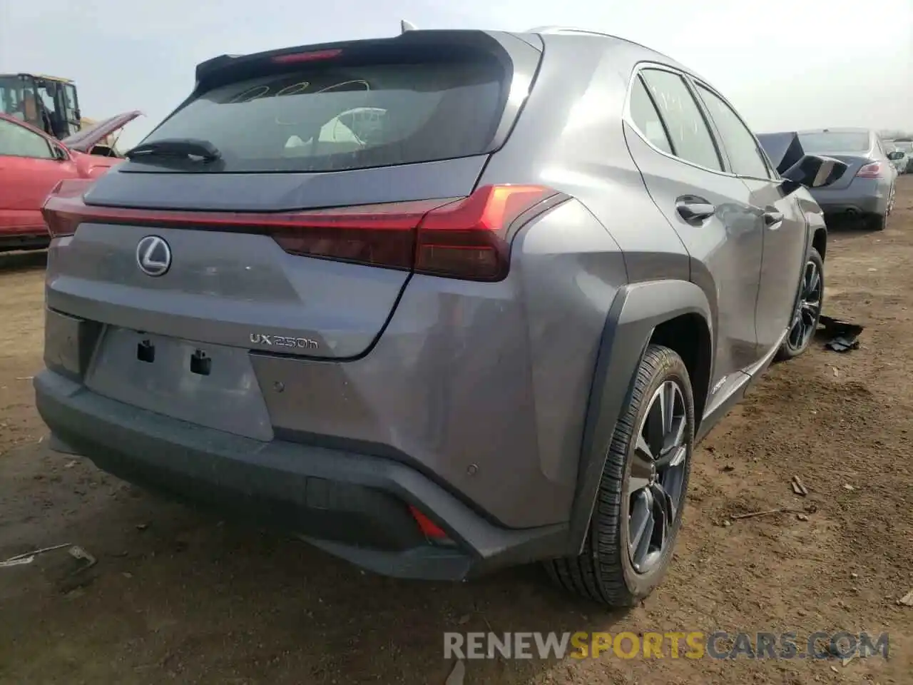 4 Photograph of a damaged car JTHP9JBH0M2054064 LEXUS UX 250H 2021