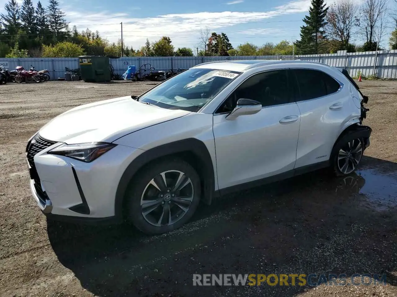 1 Photograph of a damaged car JTHP9JBH1M2045468 LEXUS UX 250H 2021