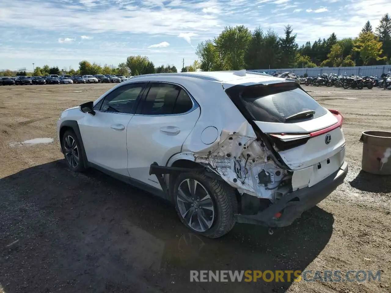2 Photograph of a damaged car JTHP9JBH1M2045468 LEXUS UX 250H 2021