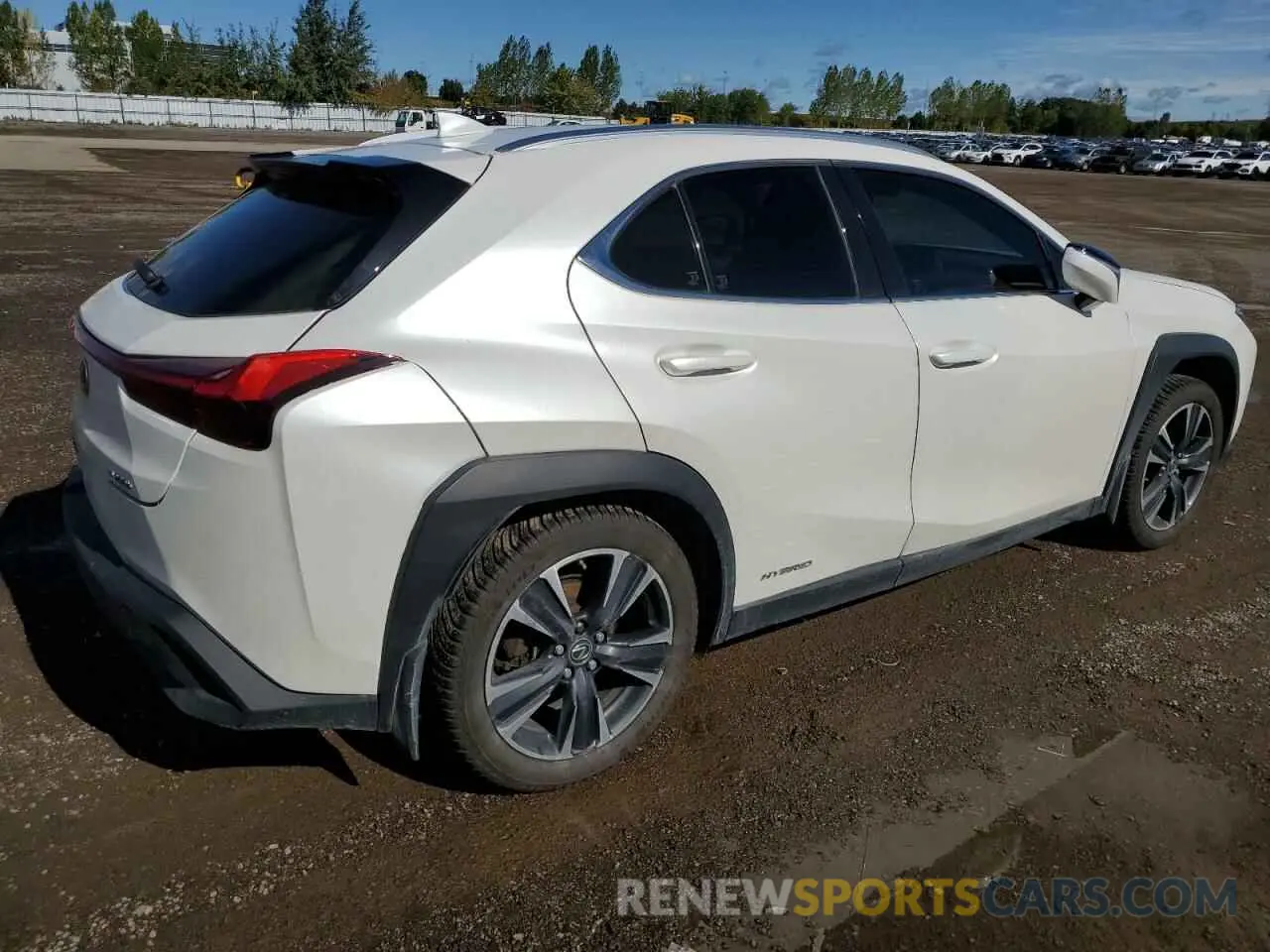 3 Photograph of a damaged car JTHP9JBH1M2045468 LEXUS UX 250H 2021