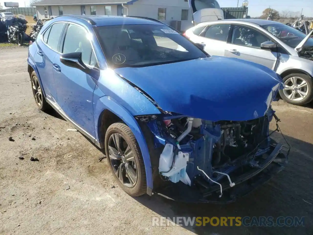 1 Photograph of a damaged car JTHP9JBH1M2046801 LEXUS UX 250H 2021