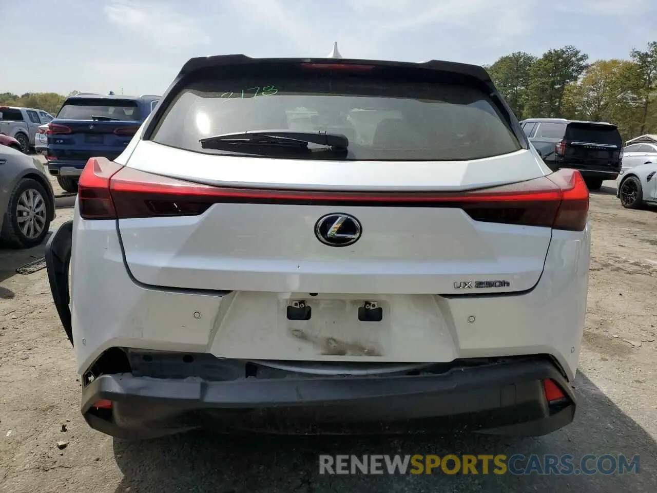 6 Photograph of a damaged car JTHP9JBH2M2044684 LEXUS UX 250H 2021