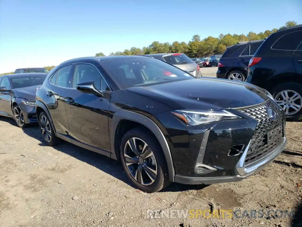 1 Photograph of a damaged car JTHP9JBH3M2038506 LEXUS UX 250H 2021